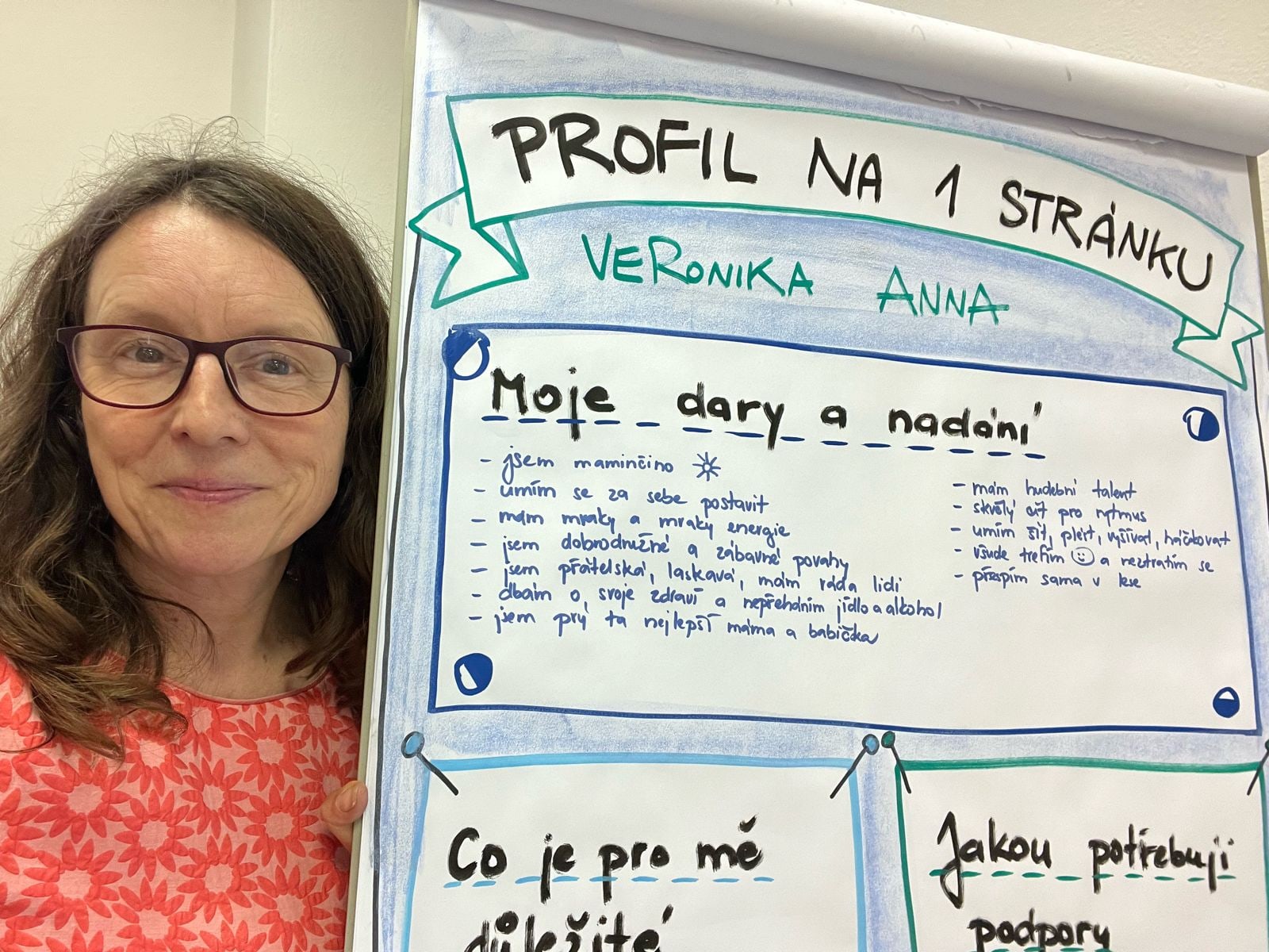 Profil na jednu stránku